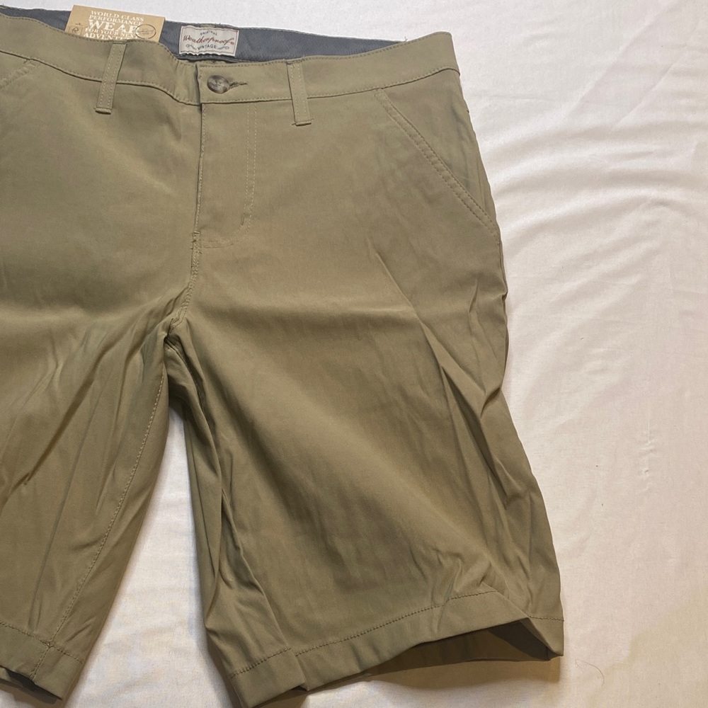 Original Weatherproof Vibtage Men's Cargo Shorts‎ in Khaki - Picture 5 of 9